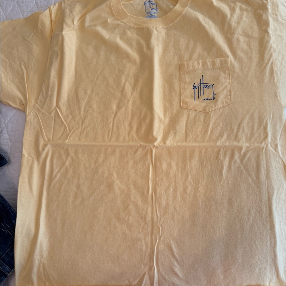 Guy Harvey Yellow Men's Shirt